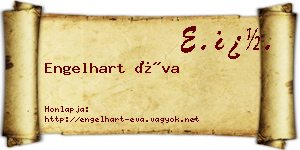 Engelhart Éva névjegykártya