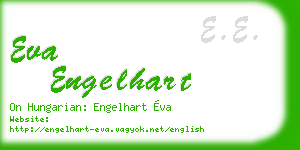 eva engelhart business card