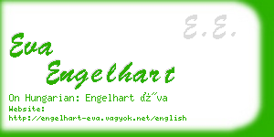 eva engelhart business card